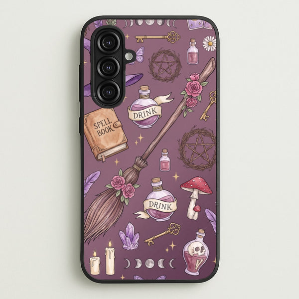 Dusty Violet Witchcraft Phone Case - Galaxy A16 / Standard