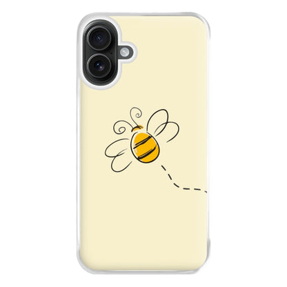 Spring Bee Phone Case for iPhone 16 Plus