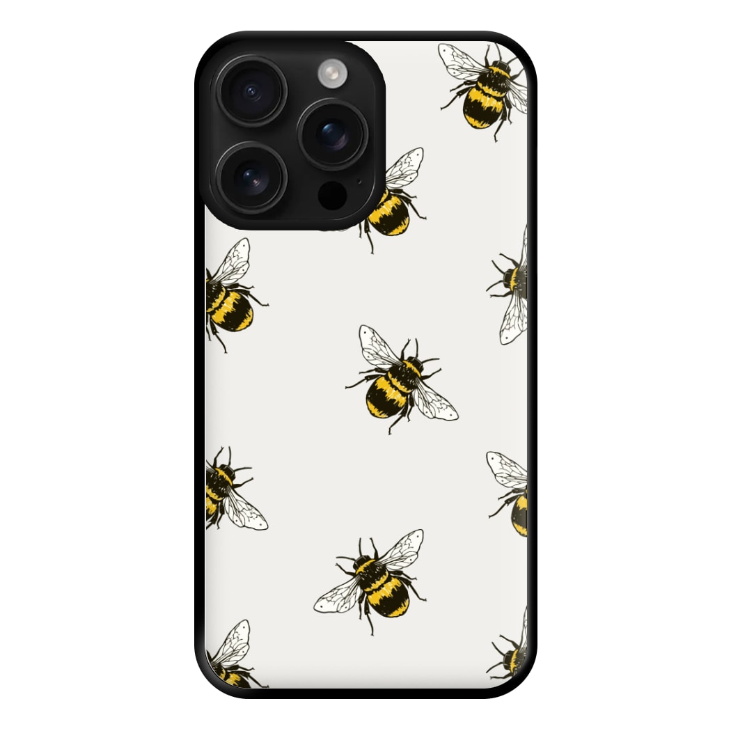 Bumblebee Pattern Phone Case