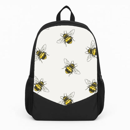 Bumblebee Pattern  Large Backpack
