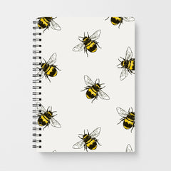 Bumblebee Pattern  Notebook