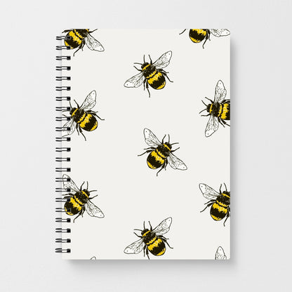 Bumblebee Pattern  Notebook