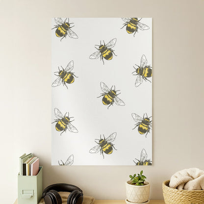 Bumblebee Pattern  Poster