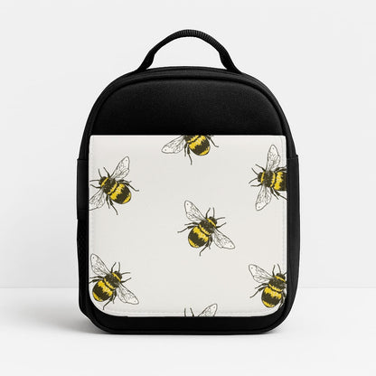 Bumblebee Pattern  Insulated Lunchbox