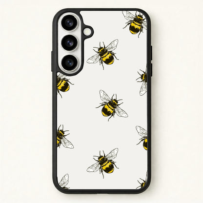 Bumblebee Pattern Phone Case for Galaxy S26 Plus
