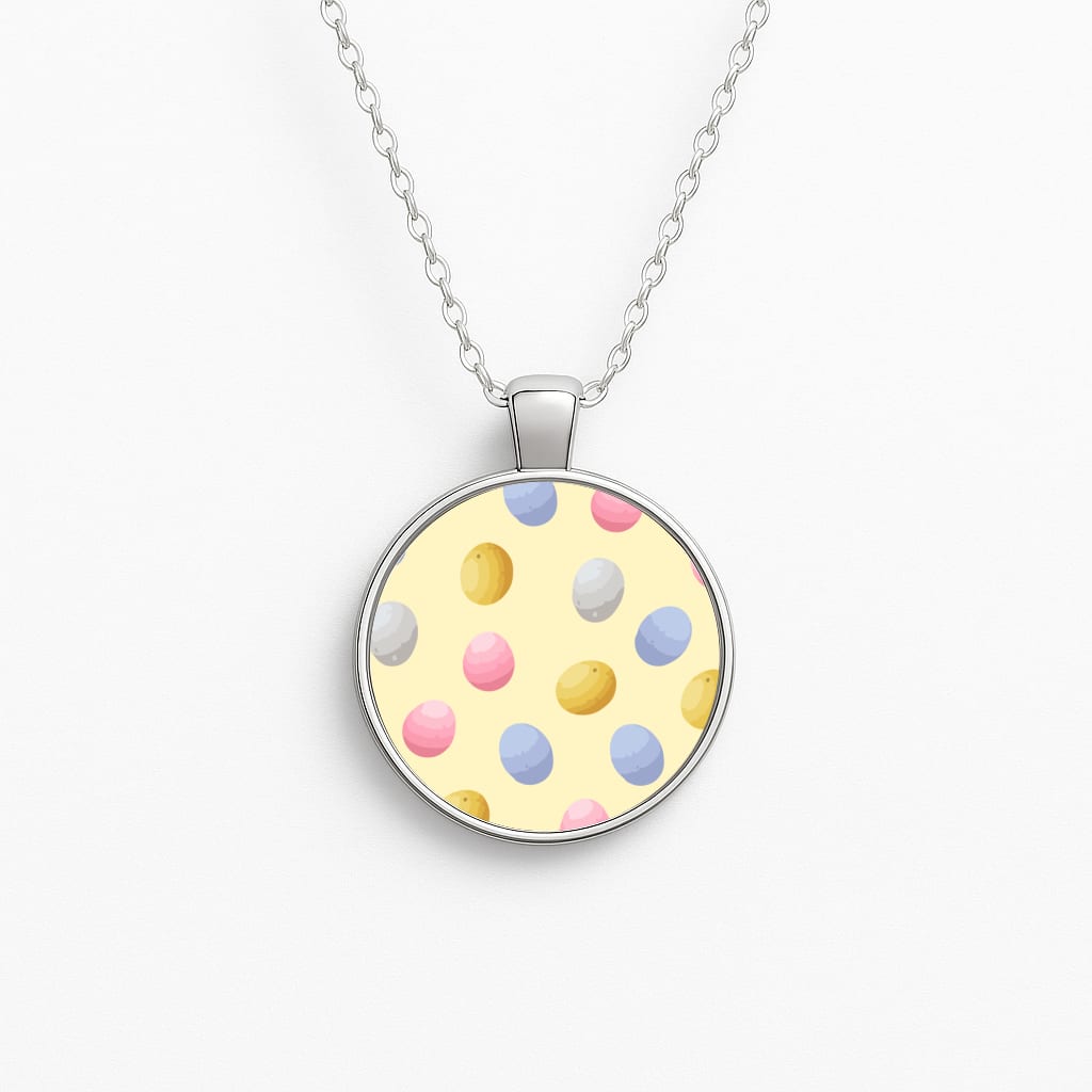 Mini Eggs Circle Necklace