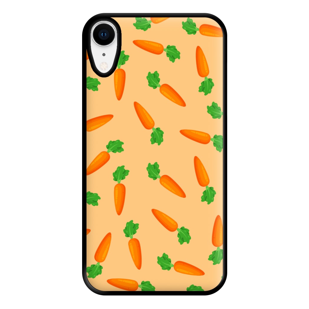 Carrot Pattern Phone Case for iPhone XR