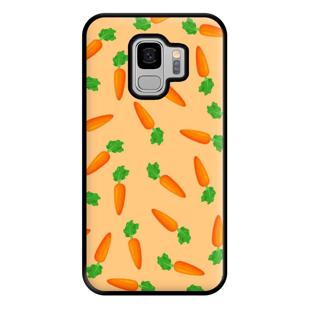 Carrot Pattern Phone Case for Galaxy S9 Plus