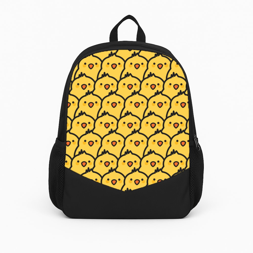 Chick Pattern Backpack