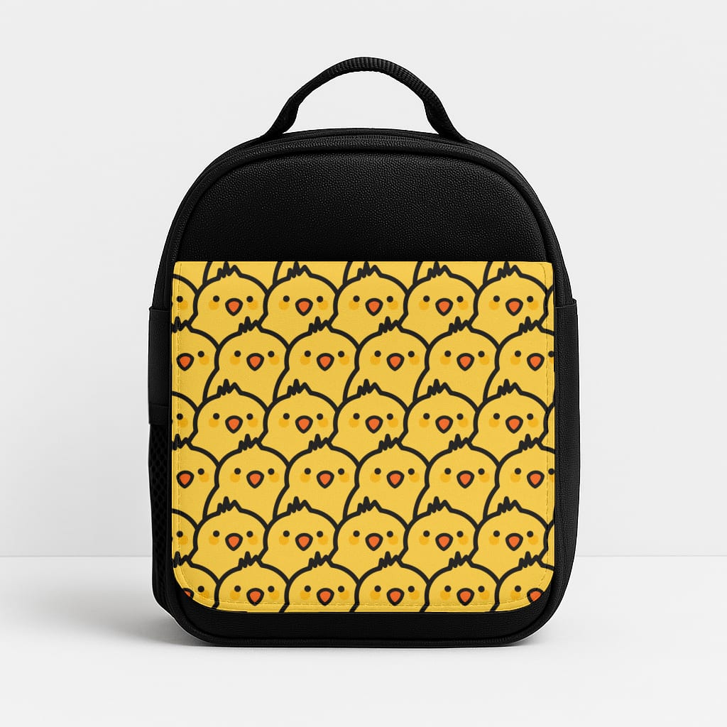 Chick Pattern Lunchbox