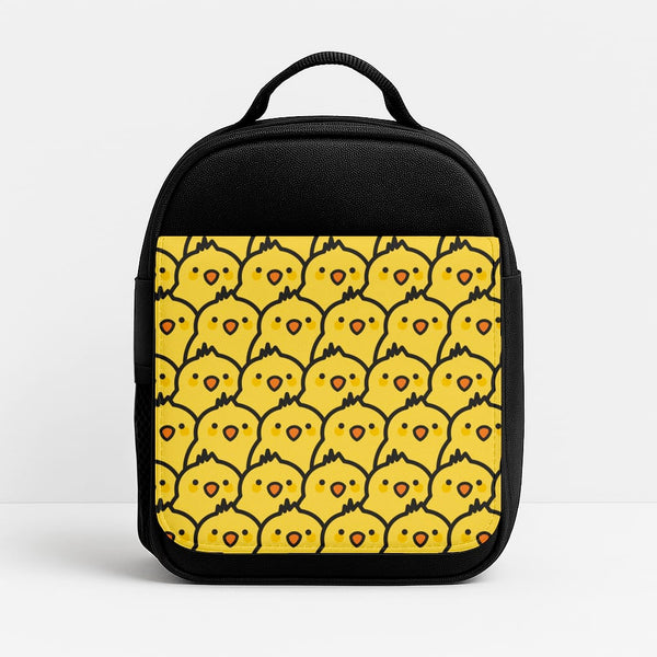 Chick Pattern Insulated Lunchbox