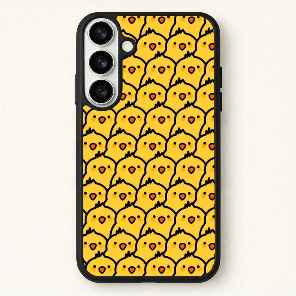 Chick Pattern Phone Case for Galaxy S26 Plus