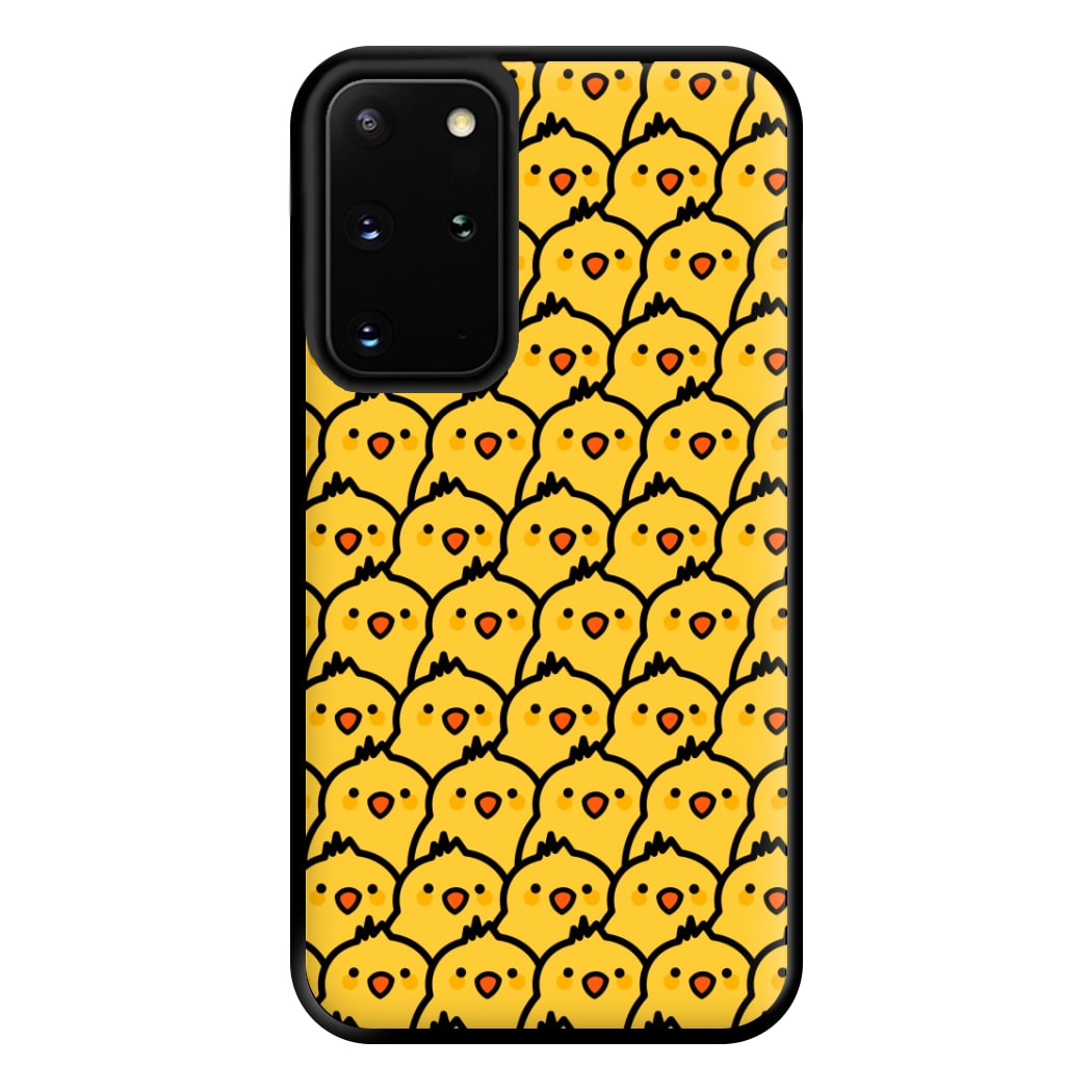 Chick Pattern Phone Case for Galaxy S20 Plus