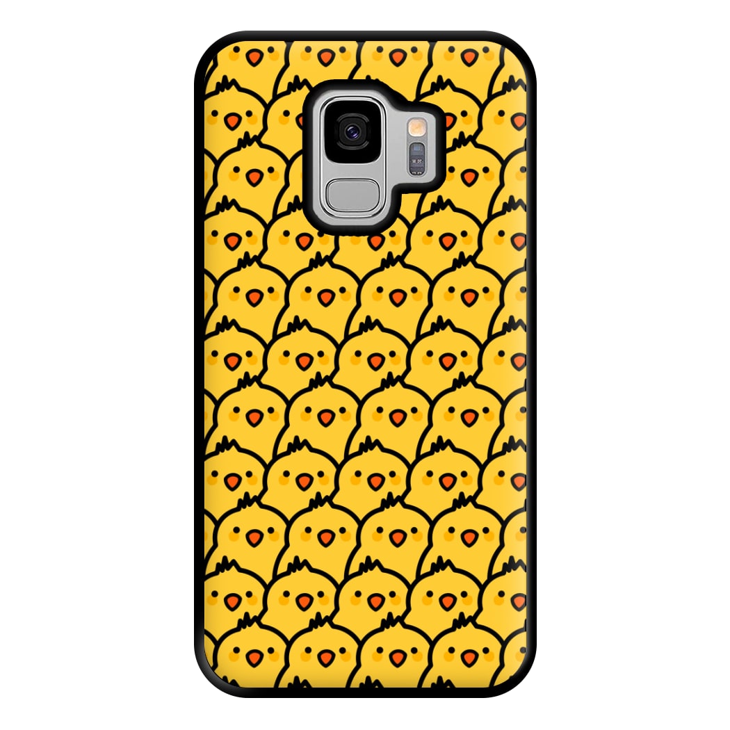 Chick Pattern Phone Case for Galaxy S9 Plus