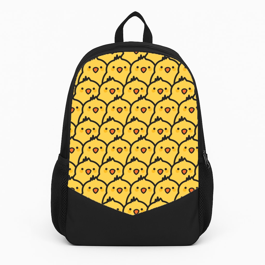Chick Pattern Backpack