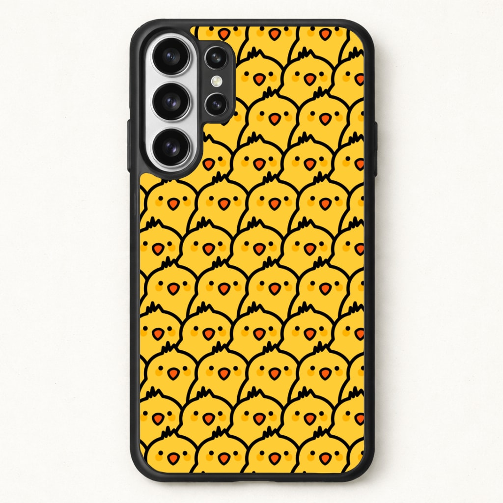 Chick Pattern Phone Case for Galaxy S26 Ultra