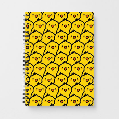 Chick Pattern Notebook