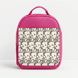 Bunny Rabbit Pattern Lunchbox - Pink