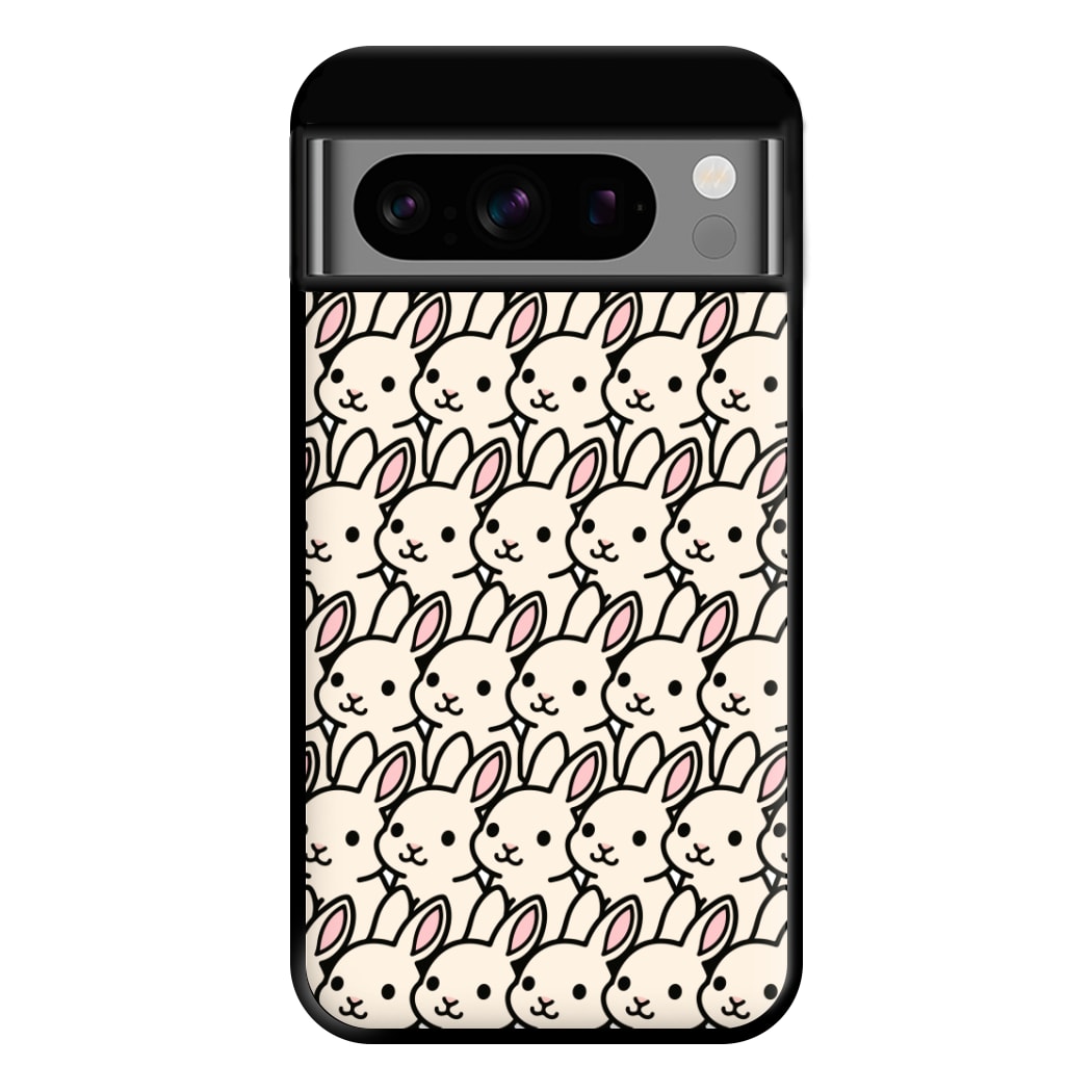 Bunny Rabbit Pattern Phone Case for Google Pixel 8 Pro