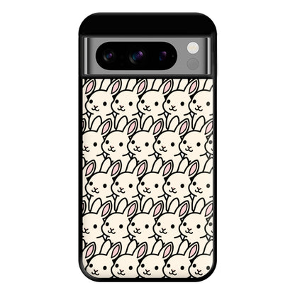 Bunny Rabbit Pattern Phone Case for Google Pixel 8 Pro