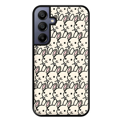 Bunny Rabbit Pattern Phone Case for Galaxy A15