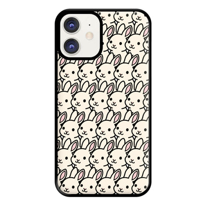 Bunny Rabbit Pattern Phone Case for iPhone 12 / 12 Pro