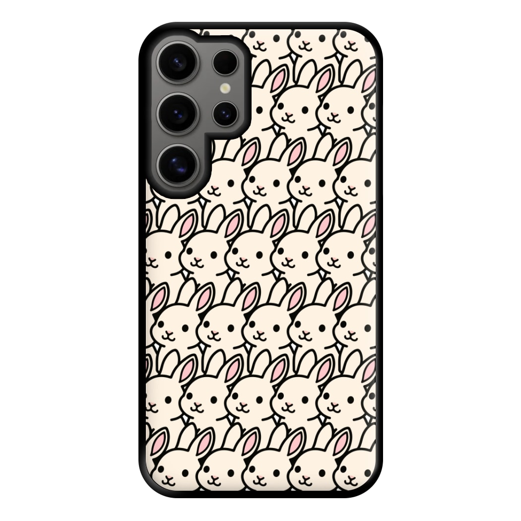 Bunny Rabbit Pattern Phone Case for Galaxy S24 Ultra