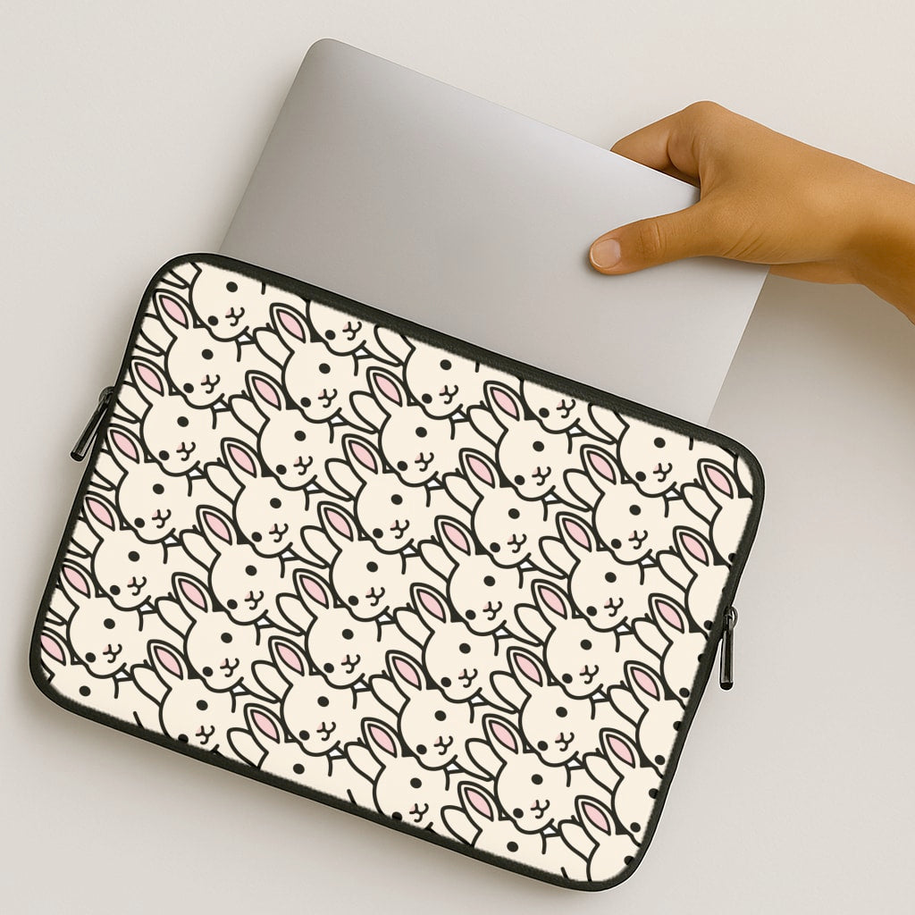 Bunny Rabbit Pattern MacBook Case