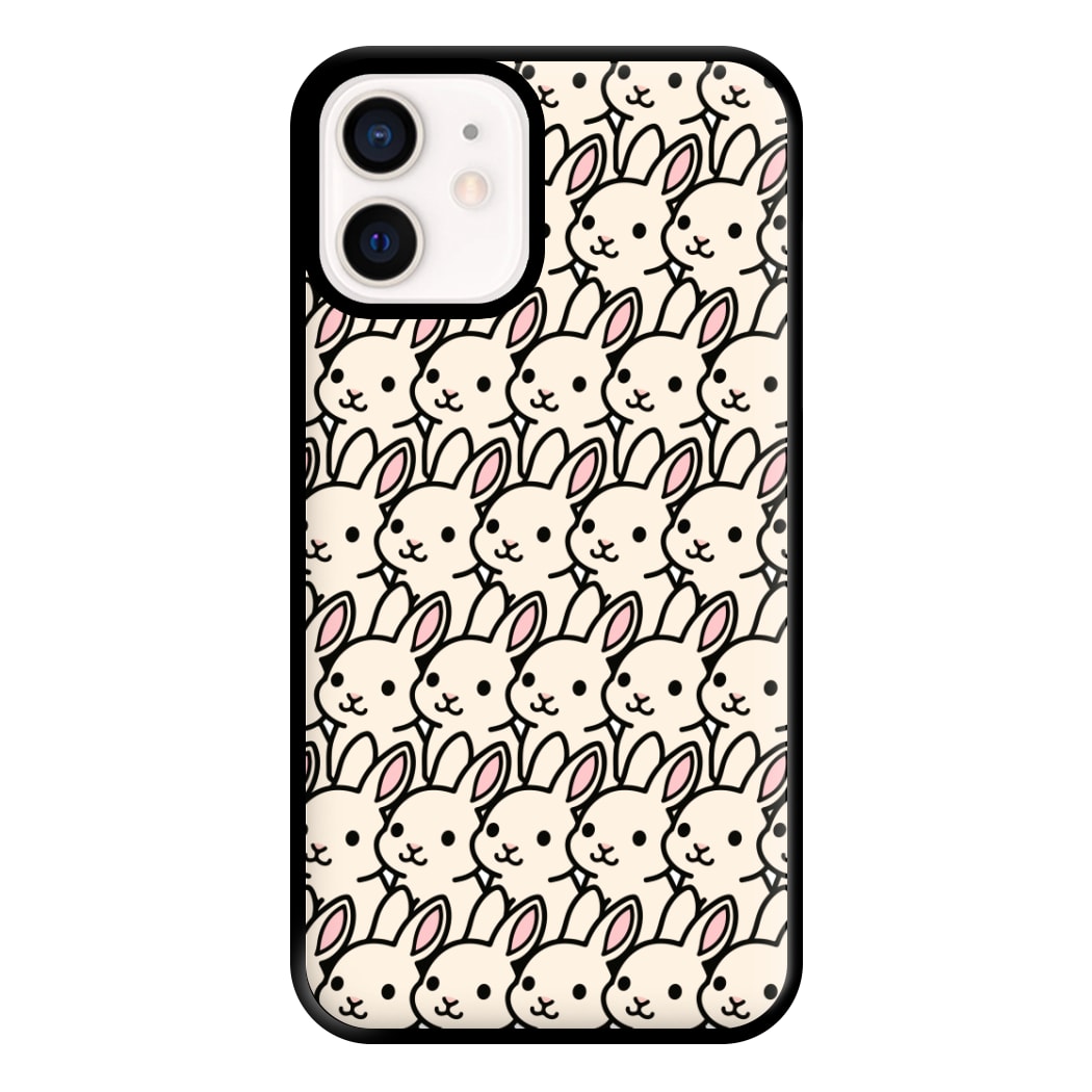 Bunny Rabbit Pattern Phone Case for iPhone 13 Mini