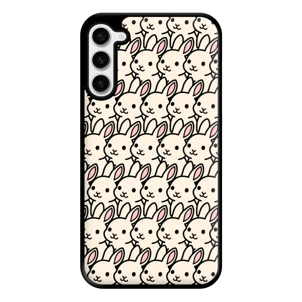 Bunny Rabbit Pattern Phone Case for Galaxy S23 Plus