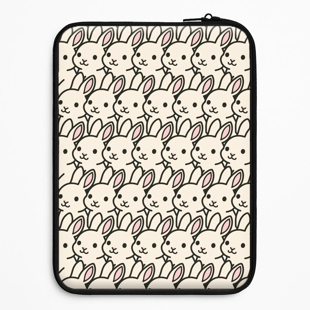 Bunny Rabbit Pattern Laptop Sleeve