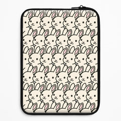 Bunny Rabbit Pattern Laptop Sleeve