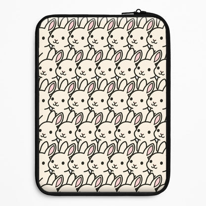 Bunny Rabbit Pattern Universal Laptop Sleeve