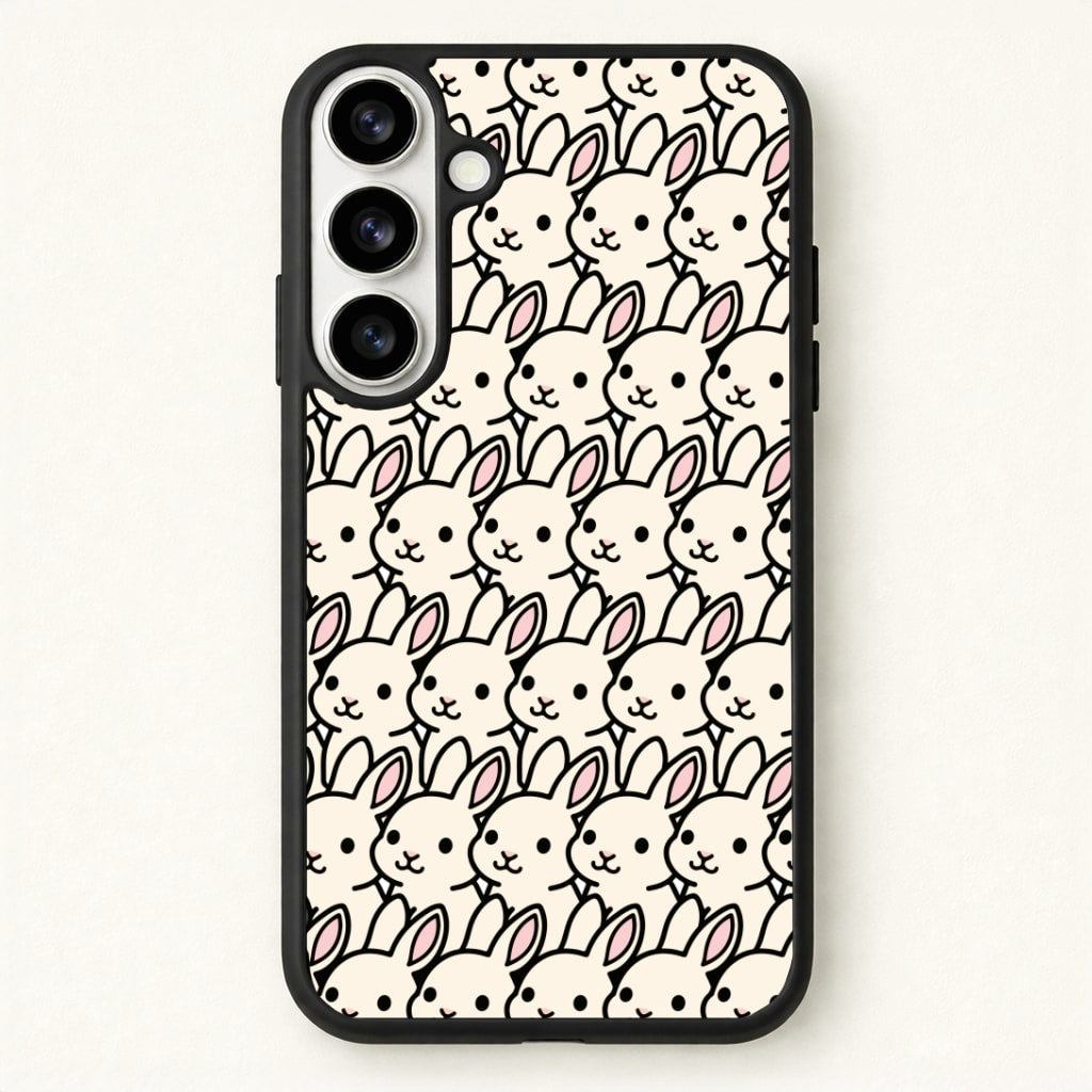 Bunny Rabbit Pattern Phone Case for Galaxy S26