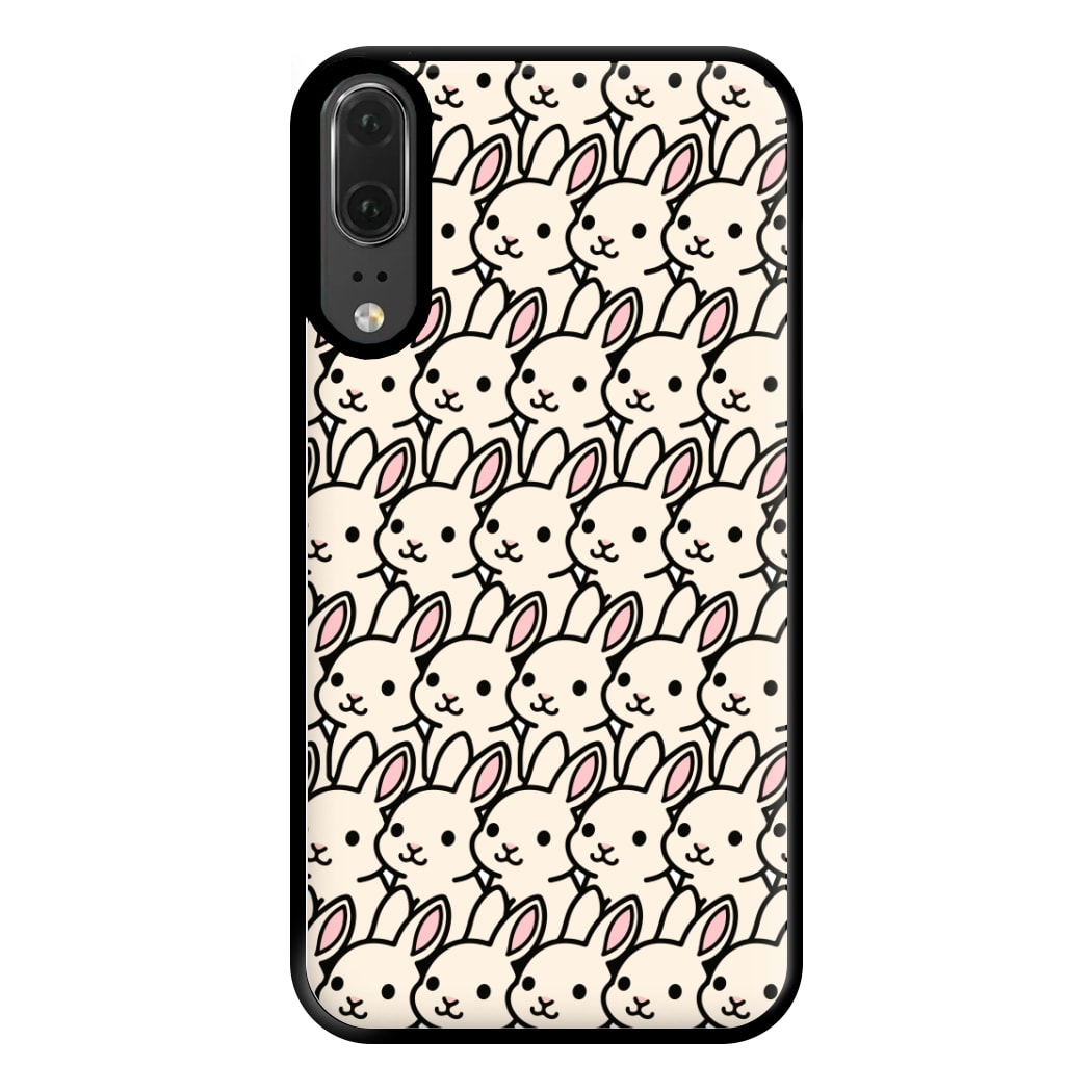 Bunny Rabbit Pattern Phone Case for Huawei P20