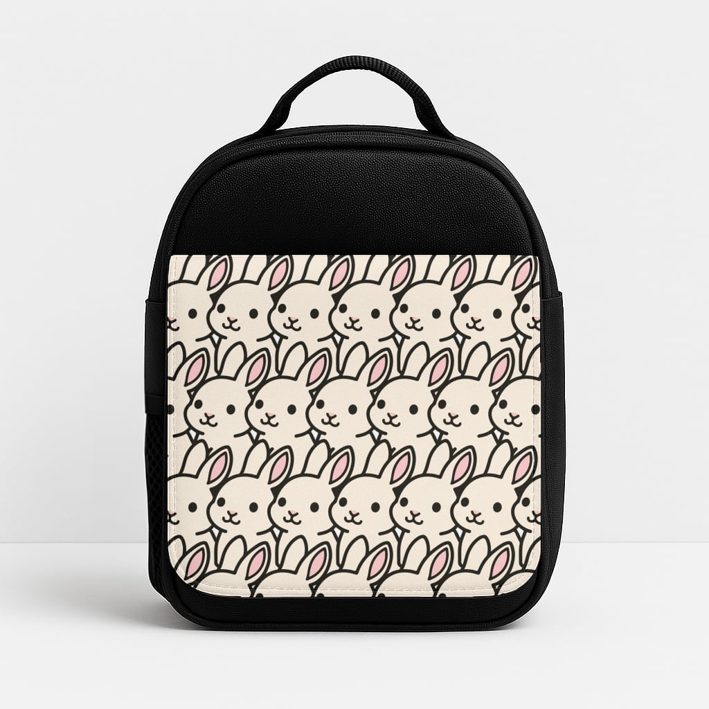 Bunny Rabbit Pattern Lunchbox