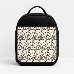 Bunny Rabbit Pattern Insulated Lunchbox