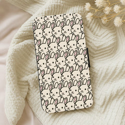 Bunny Rabbit Pattern Wallet Phone Case