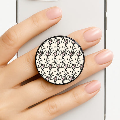 Bunny Rabbit Pattern Phone Grip