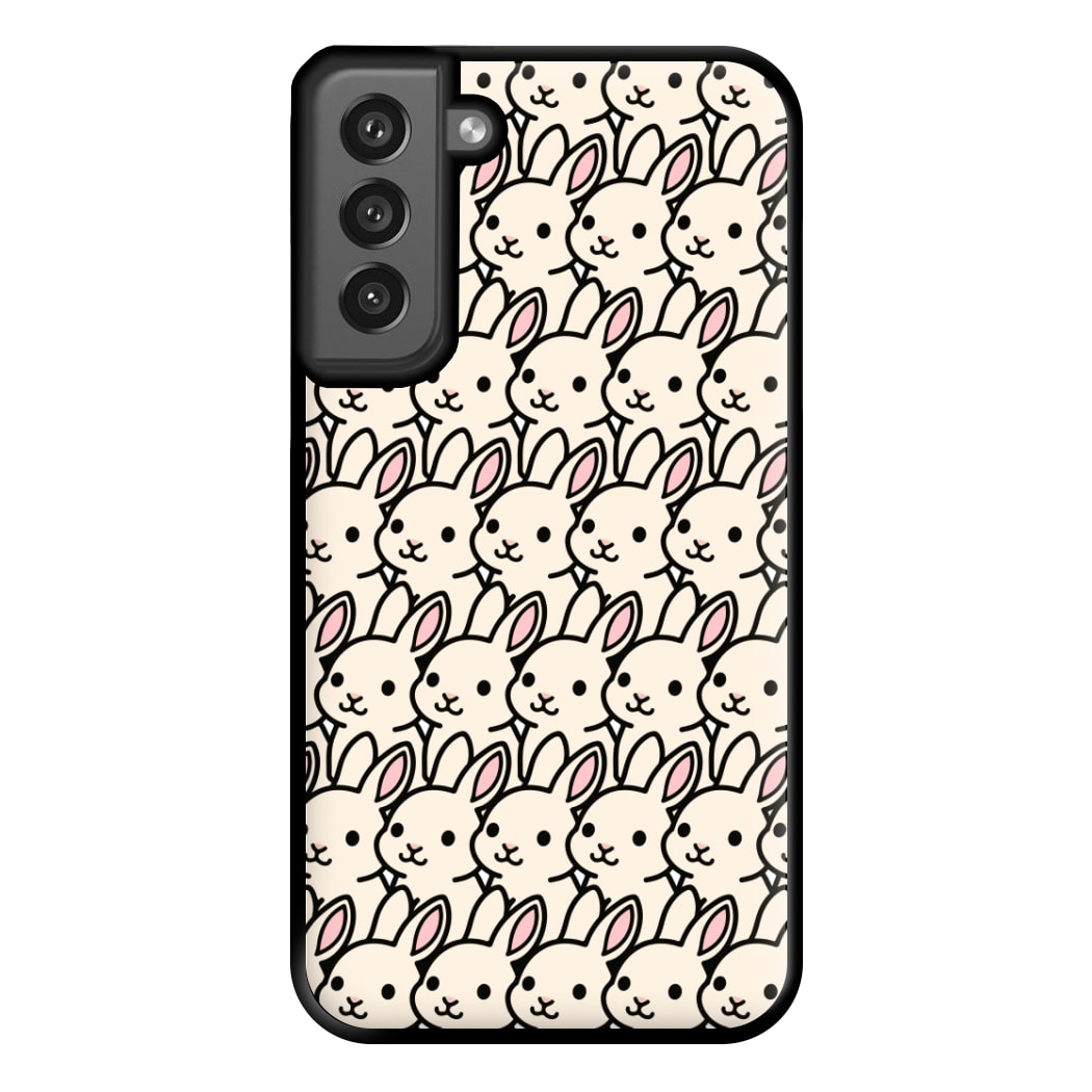 Bunny Rabbit Pattern Phone Case for Galaxy S21FE