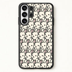 Bunny Rabbit Pattern Phone Case for Galaxy S26 Ultra