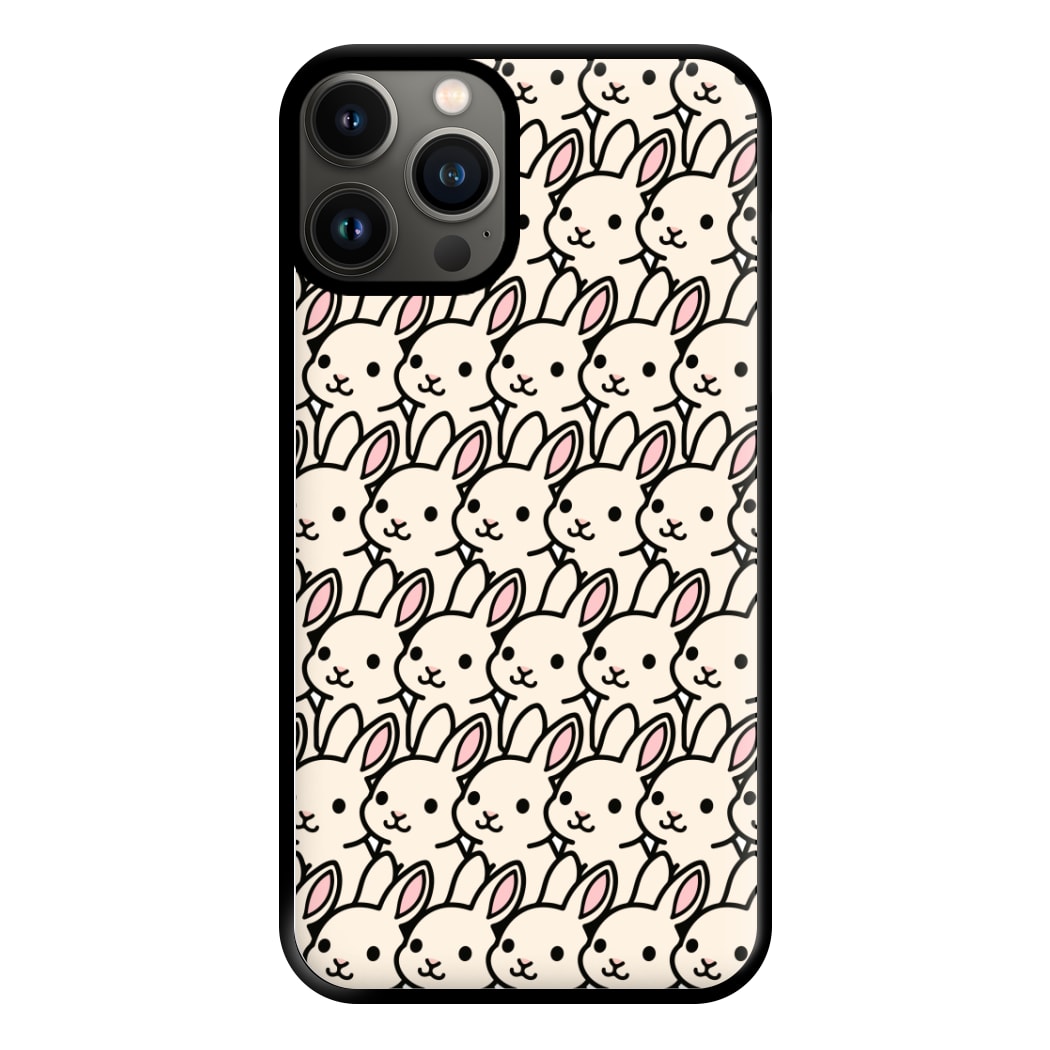 Bunny Rabbit Pattern Phone Case for iPhone 13 Pro Max