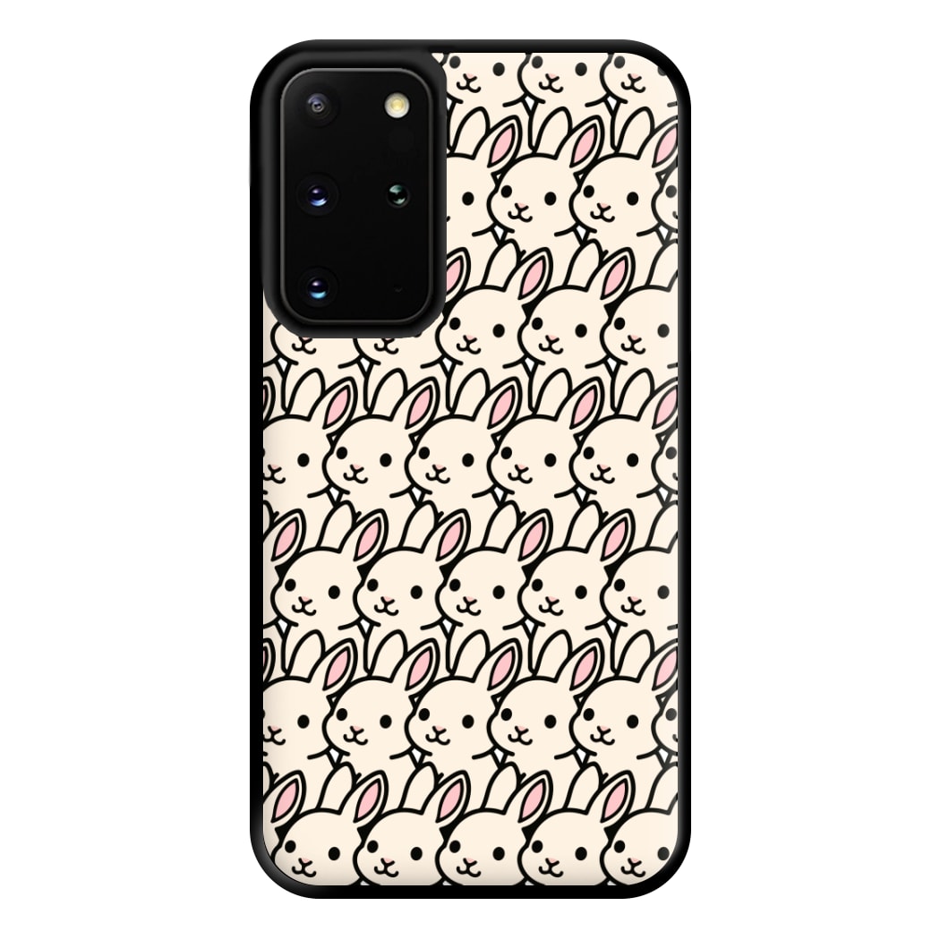 Bunny Rabbit Pattern Phone Case for Galaxy S20 Plus