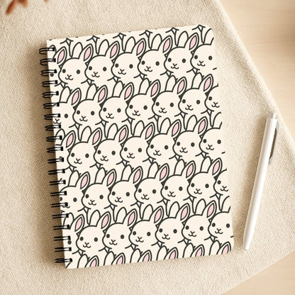 Bunny Rabbit Pattern Notepad
