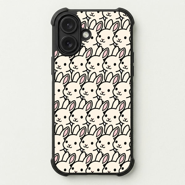 Bunny Rabbit Pattern Phone Case — Bumper case