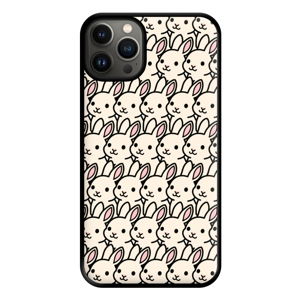 Bunny Rabbit Pattern Phone Case for iPhone 13