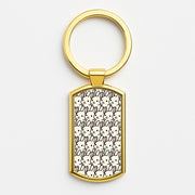 Bunny Rabbit Pattern Luxury Keyring 3