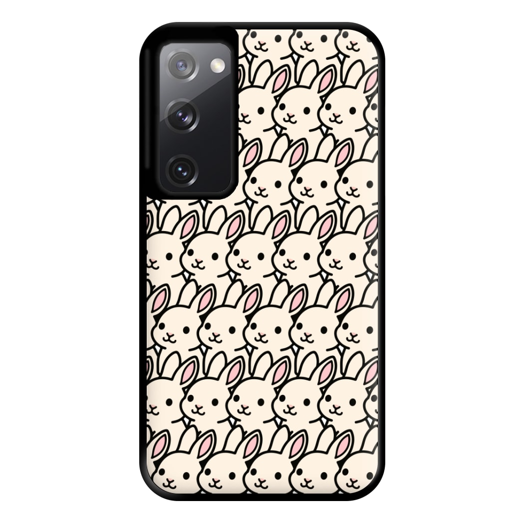 Bunny Rabbit Pattern Phone Case for Galaxy S20FE