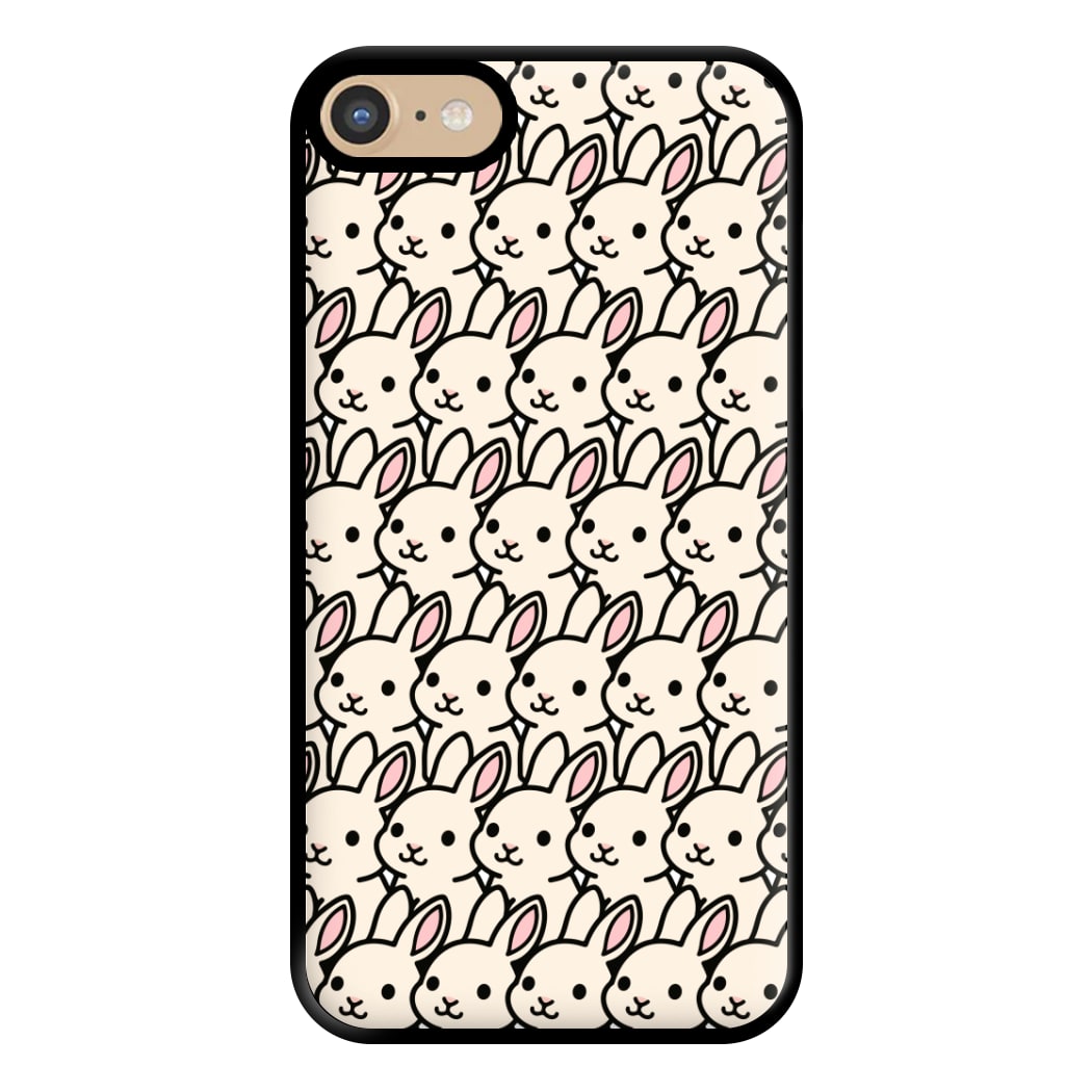 Bunny Rabbit Pattern Phone Case for iPhone 6 / 7 / 8 / SE