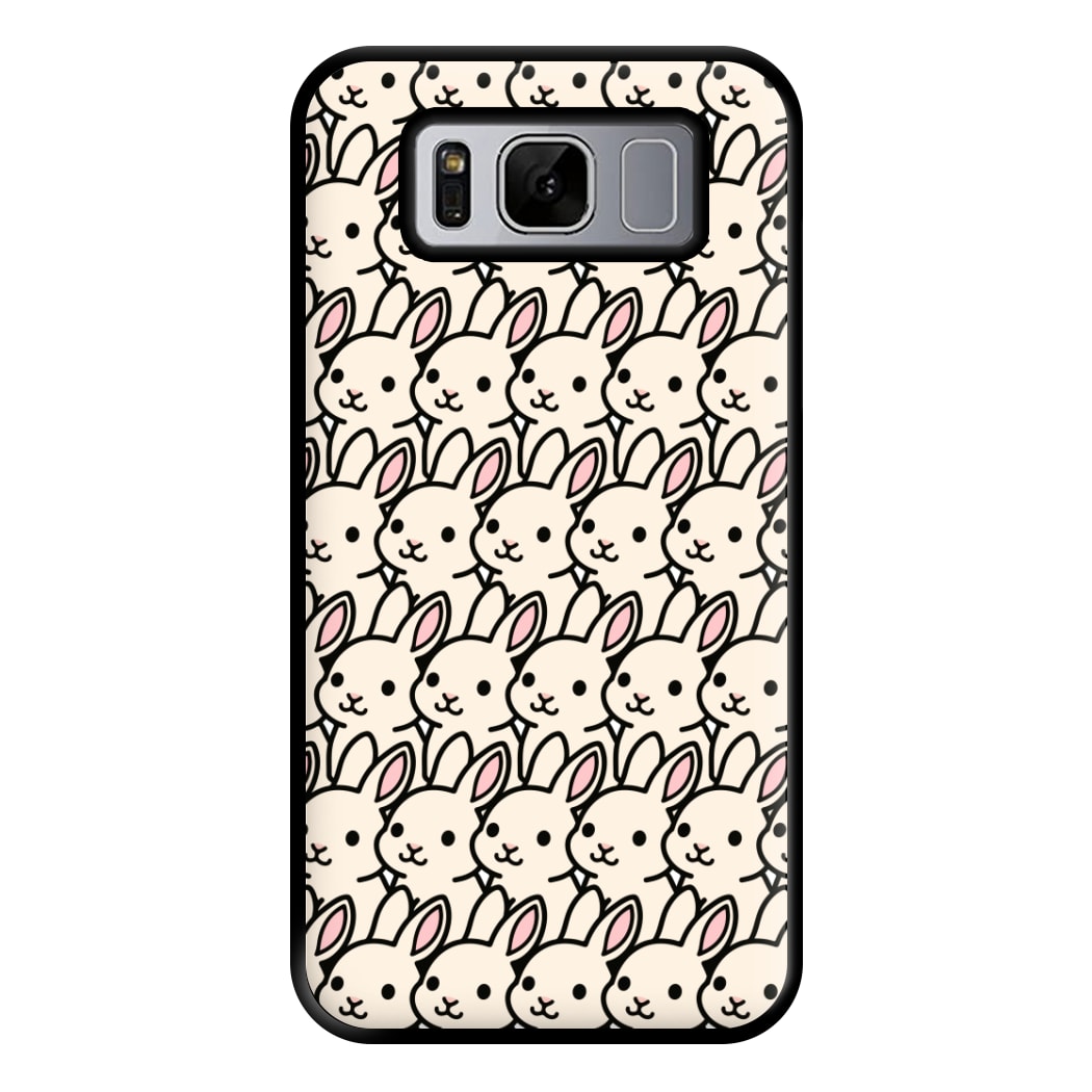 Bunny Rabbit Pattern Phone Case for Galaxy S8 Plus